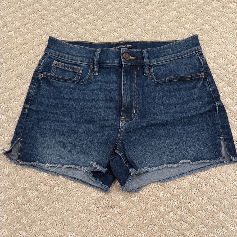 Calvin Klein Dark Blue Jean Shorts